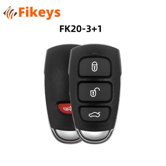 Fikeys 3+1 Buttons Universal wired remote FK20-3+1